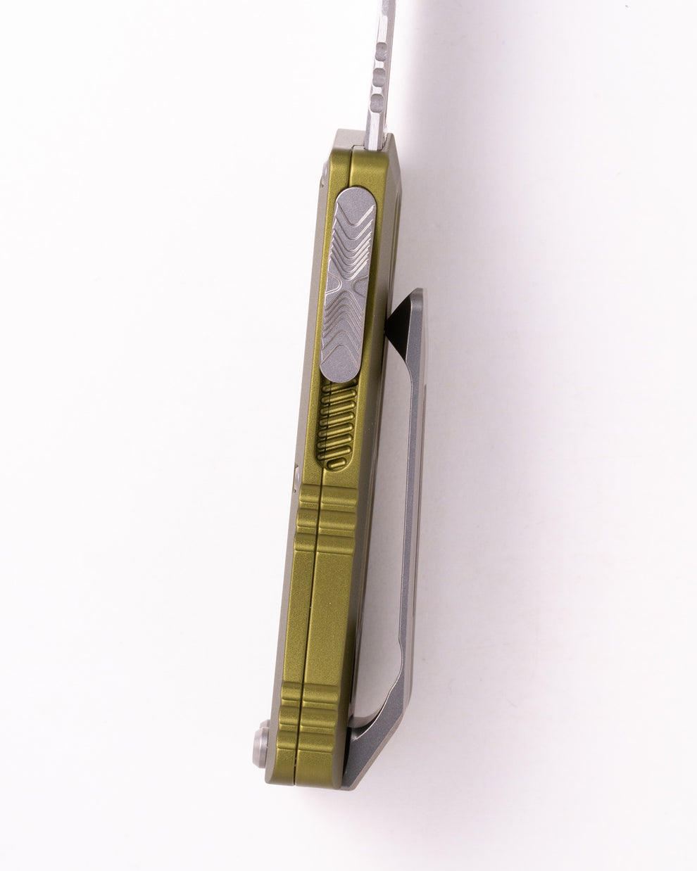 Microtech Gear Exocet® II Wharncliffe Stonewash Standard OD Green (1156-10OD)