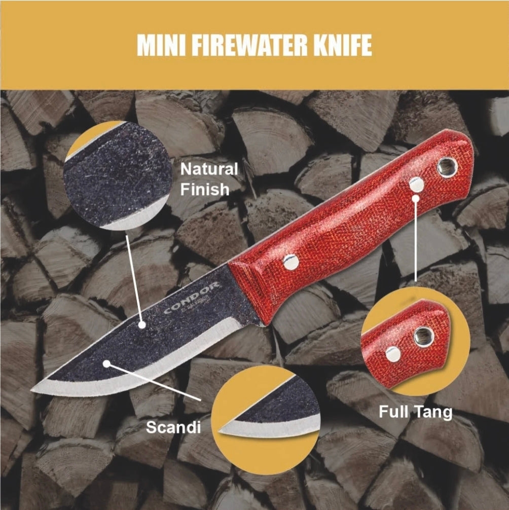 CONDOR MINI FIREWATER KNIFE
