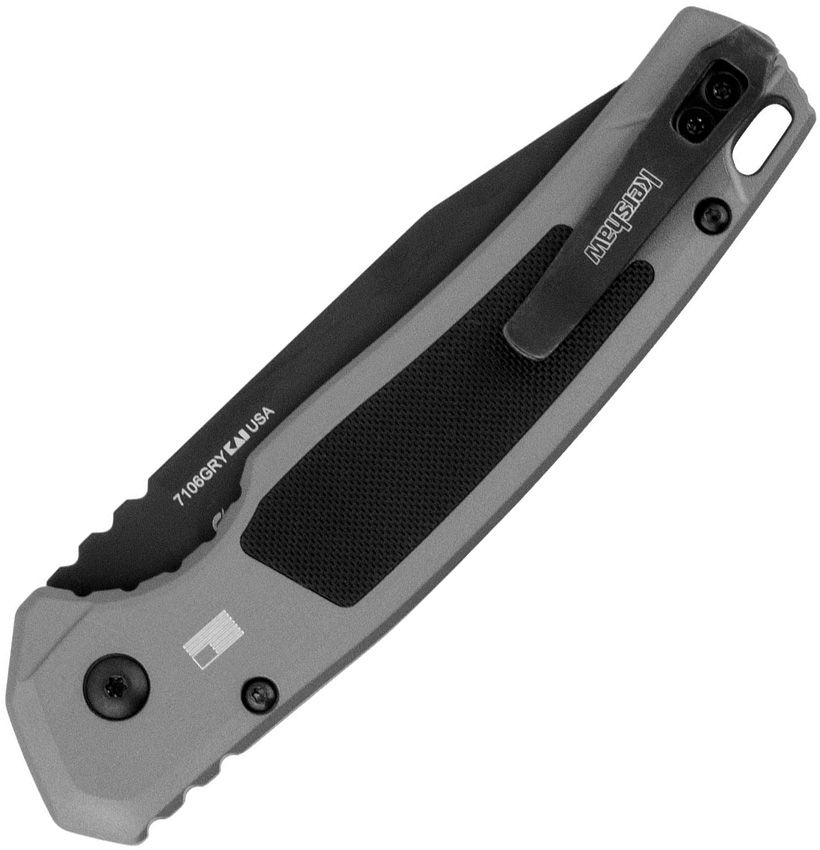 KERSHAW Auto Launch 21 Button Lock Gray