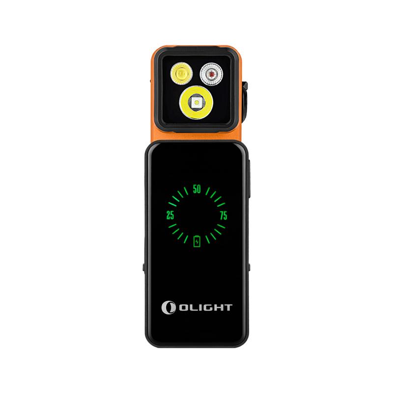 OLIGHT Oclip 2 Pro EDC Clip Flashlight | 530lm Floodlight, Red & Spotlight