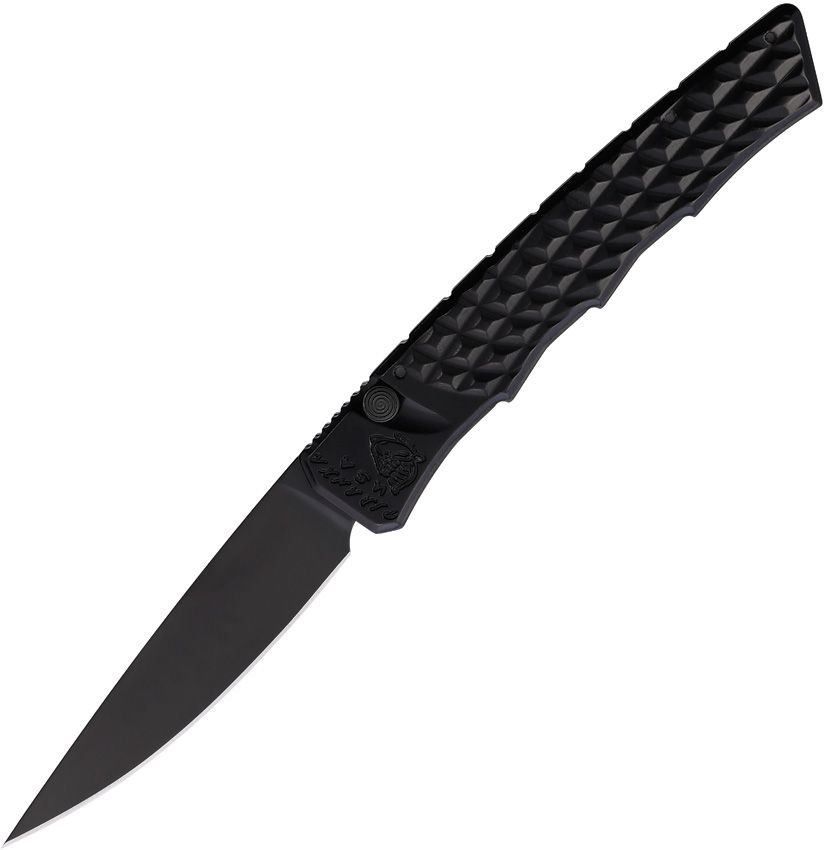 Piranha Knives Auto Crossfire Button Lock