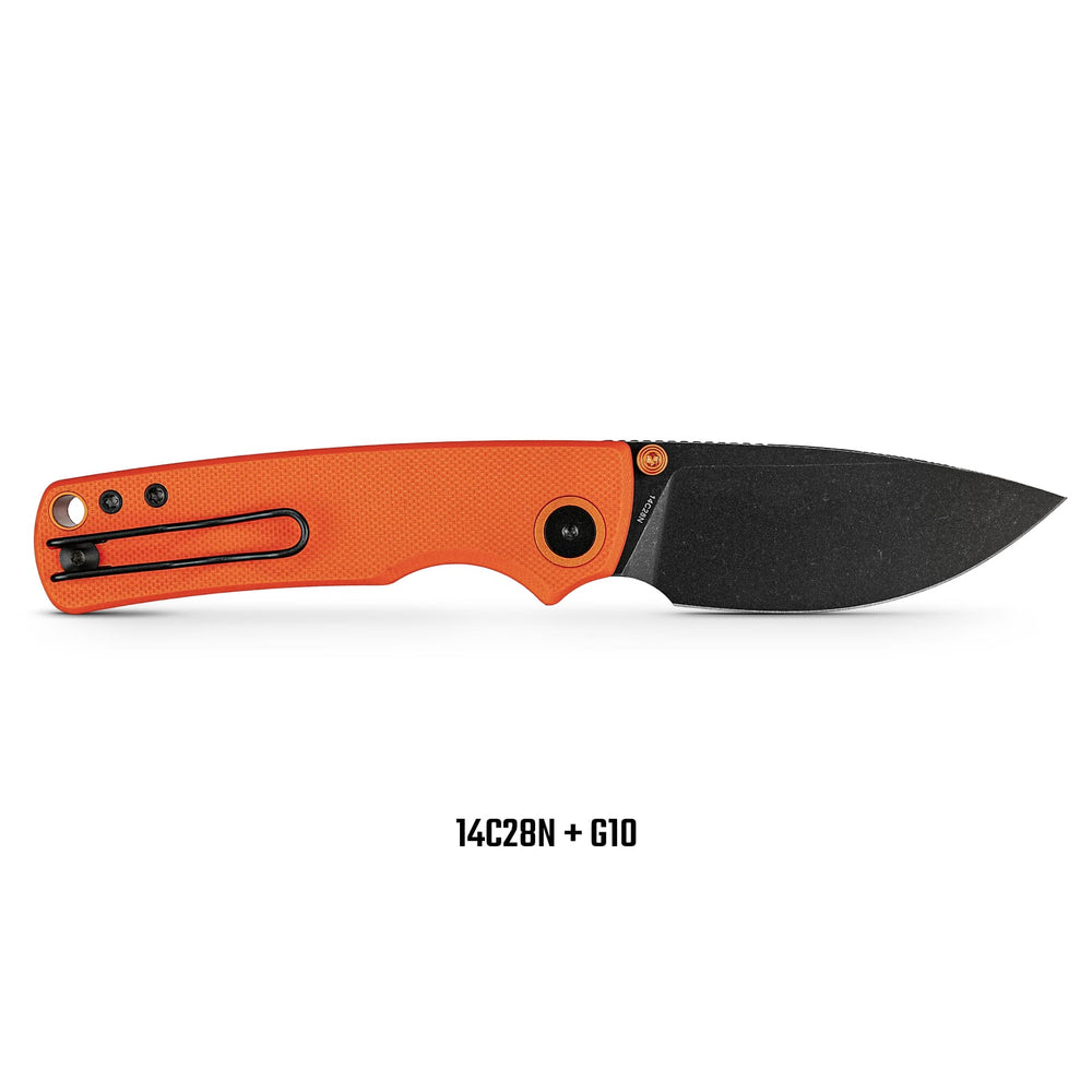 VOSTEED Porcupine- Top Liner Lock (2.99" 14C28N Blade & G10 Handle) - A2628