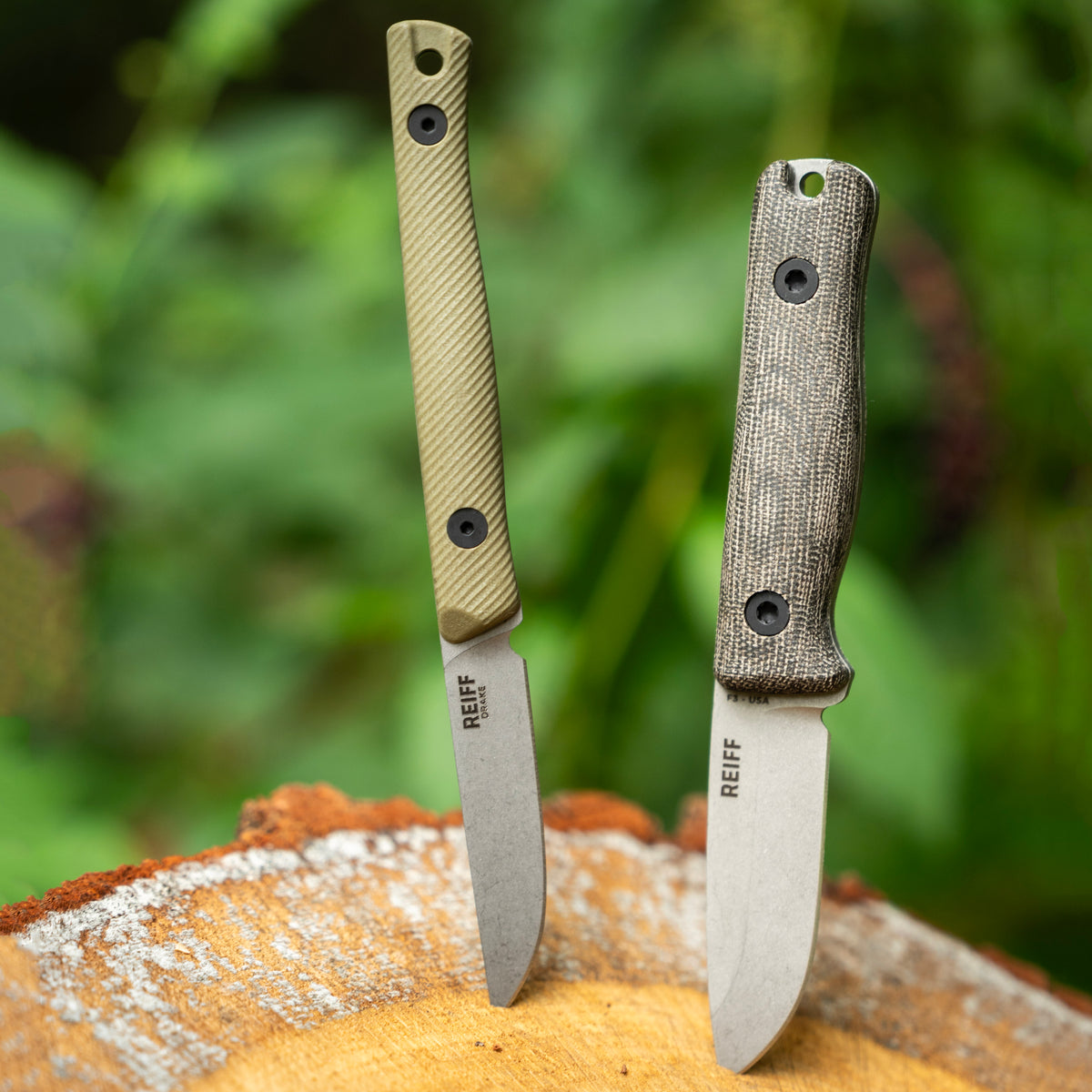 REIFF KNIVES DRAKE (MagnaCut, Stonewashed, OD Green G10)