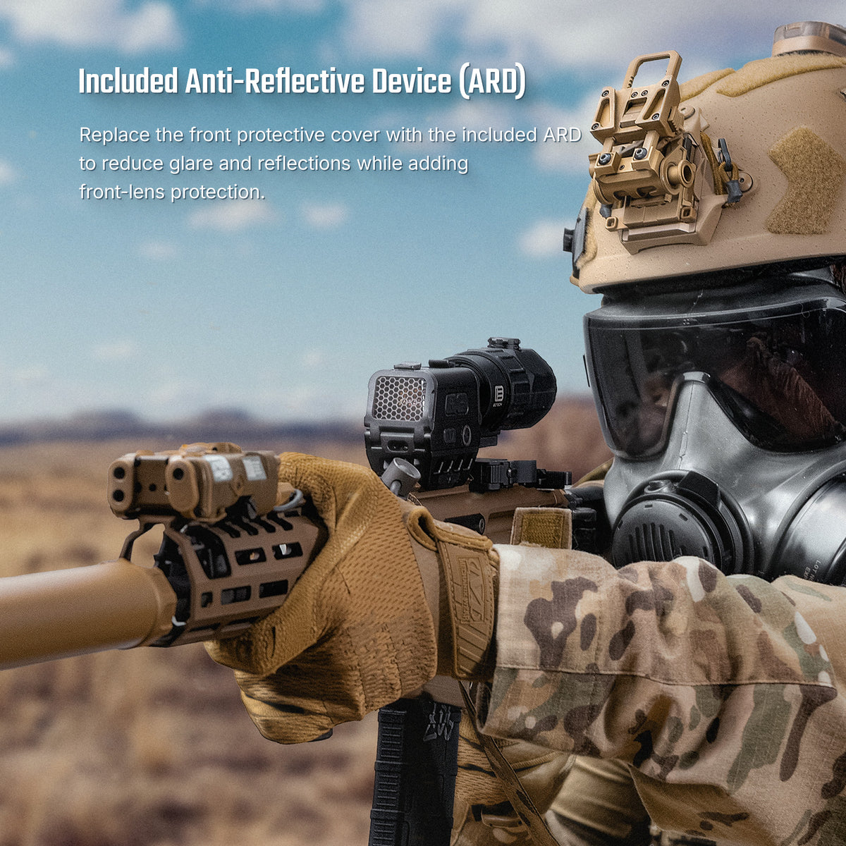 Osight R Micro T1/T2 Footprint Enclosed Red Dot Sight with Multi-Reticle System