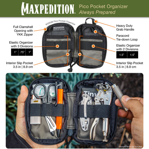 MAXPEDITION Pico Pocket Organizer