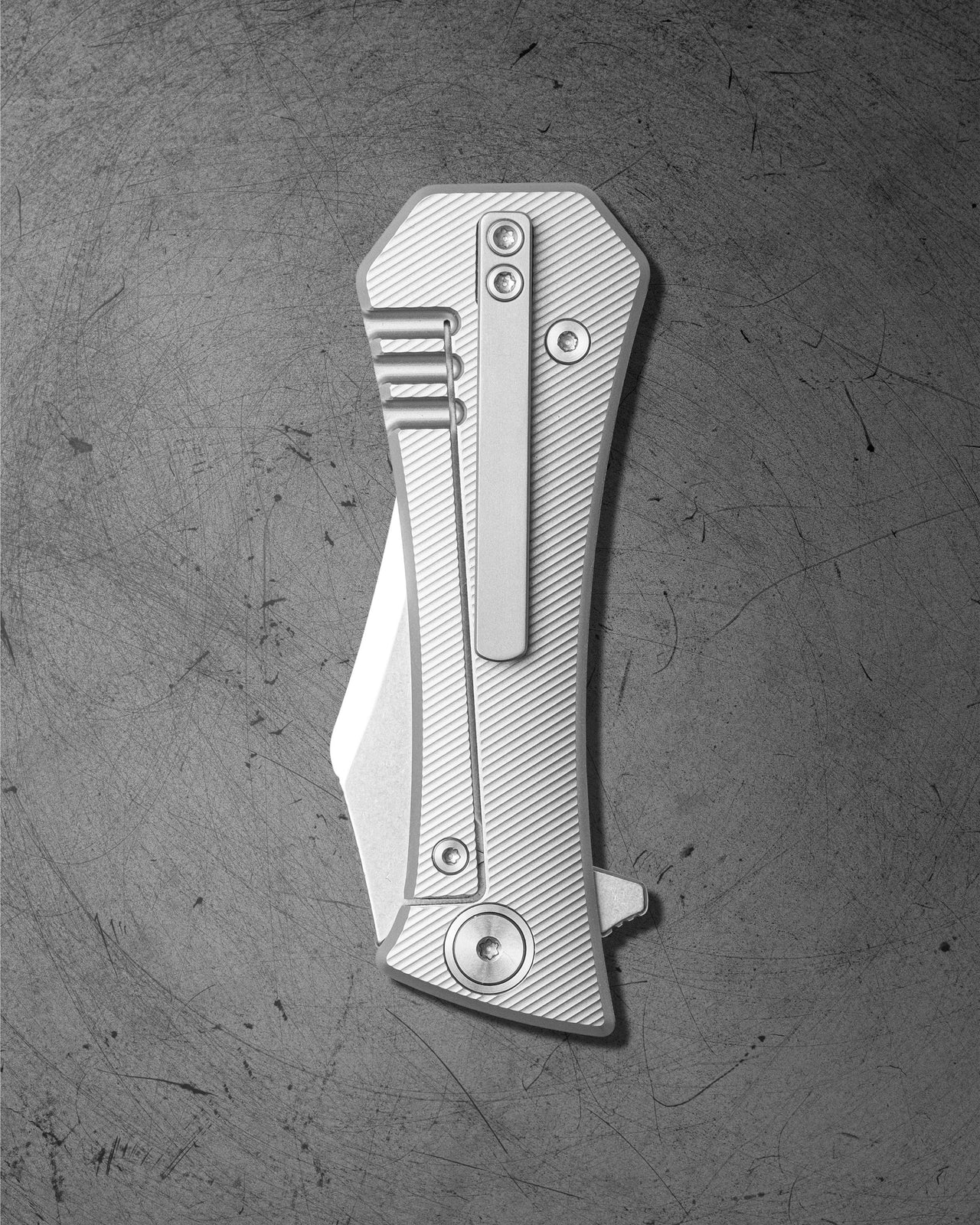 AUXILIARY MANUFACTURING Coffin Bowie - M390 + Titanium - Deadhead