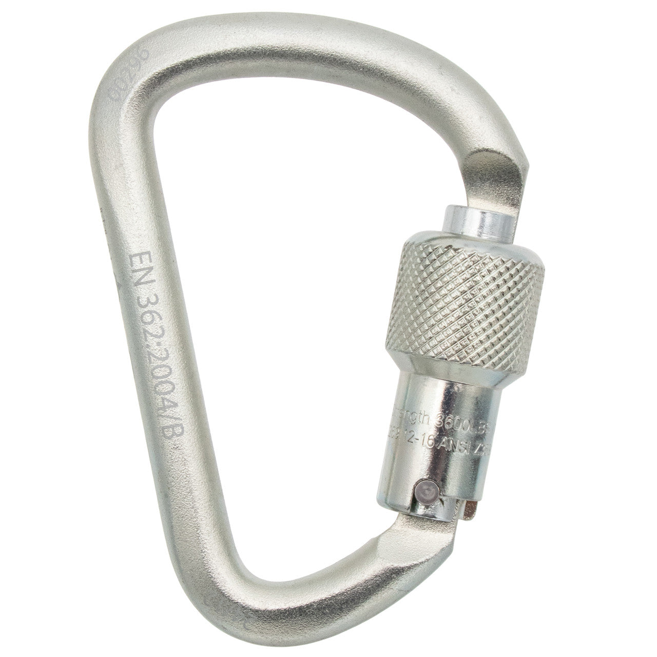 Notch Equipment Modified D Steel Carabiner