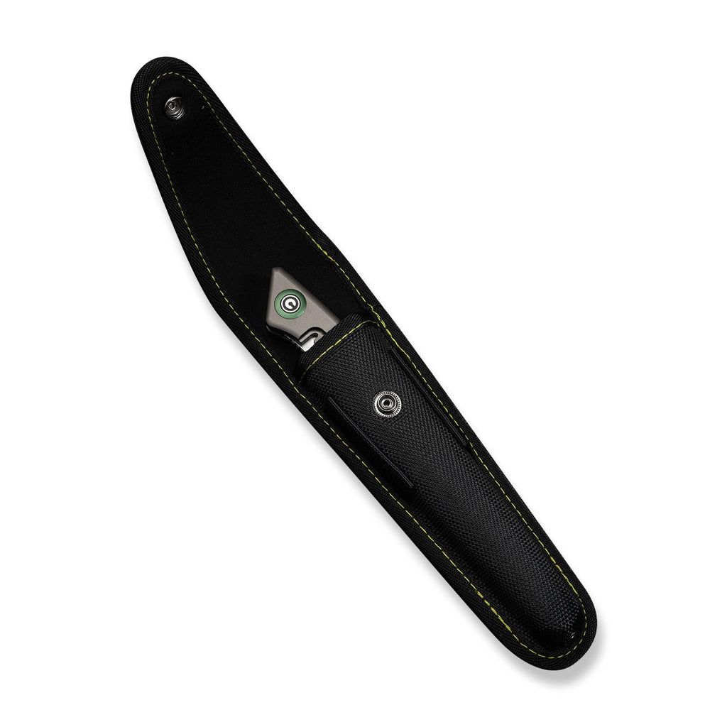 CIVIVI Shawka Folding Fillet Knife Aluminum Handle (5.81" 14C28N Blade) C22029B-3, With 1PC Black Nylon Sheath