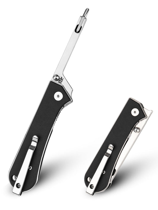 NUKNIVES KUMPANTER T33 FOLDING SCREWDRIVER BLACK T33-3001