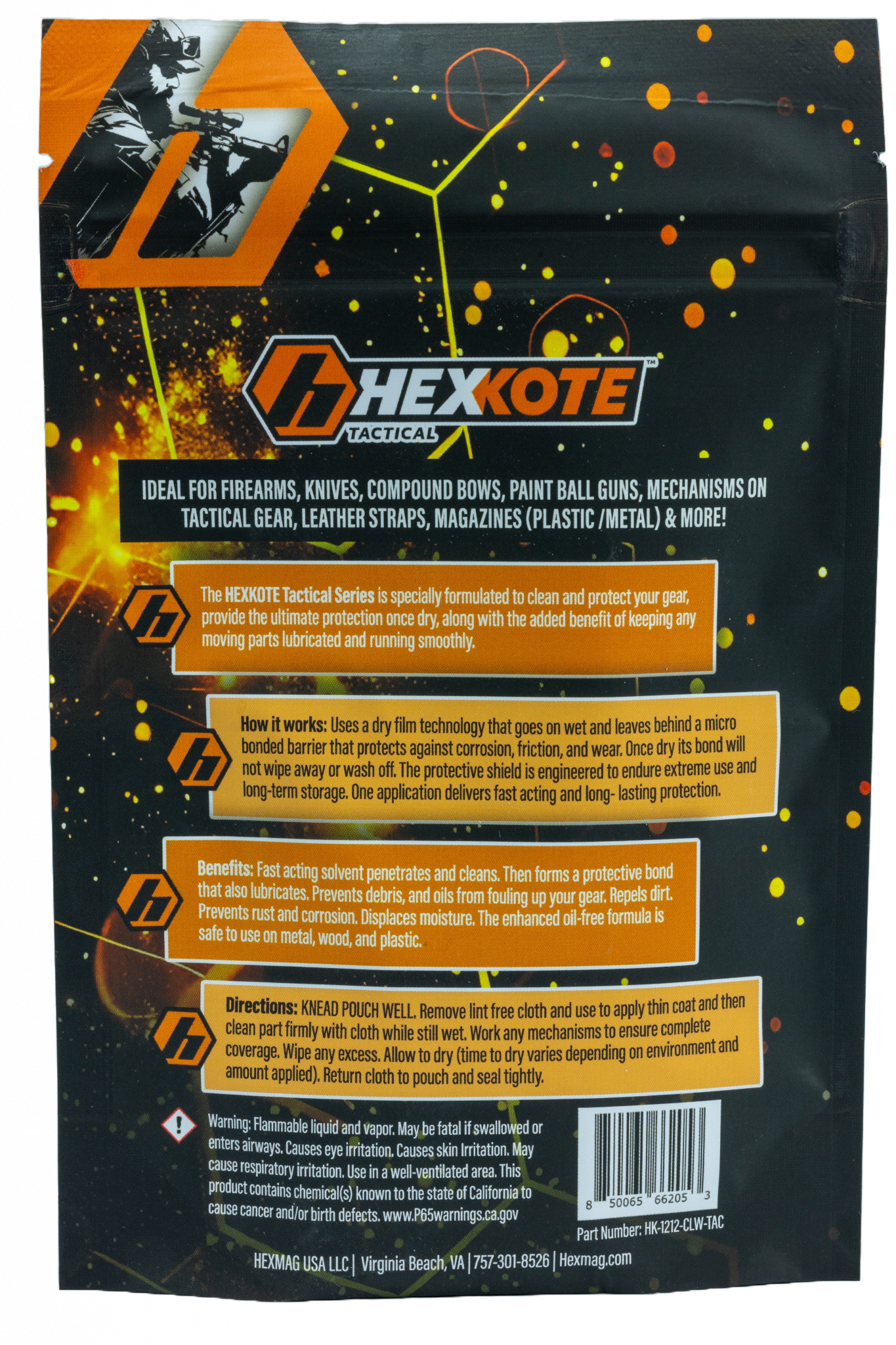 HEXKOTE Tactical 12×12 Reusable Cloth