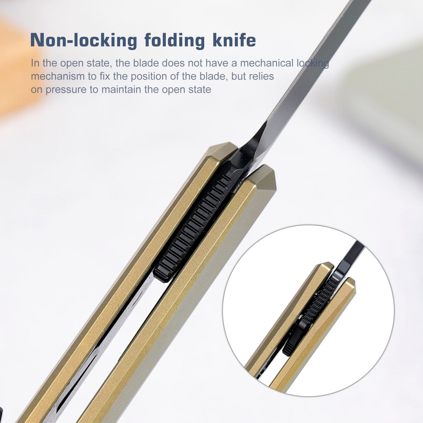 REMETTE RT-ELIGO Knife M390 Blade Titanium Handle Double Detent Lock Folding Pocket EDC Knife EGB3