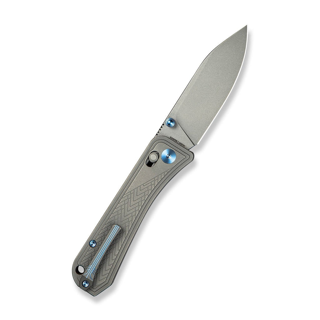 WEKNIFE Bougie Banter Thumb Stud & Crossbar Lock Knife Titanium Handle (2.91" CPM S45VN Blade) WE24009-2