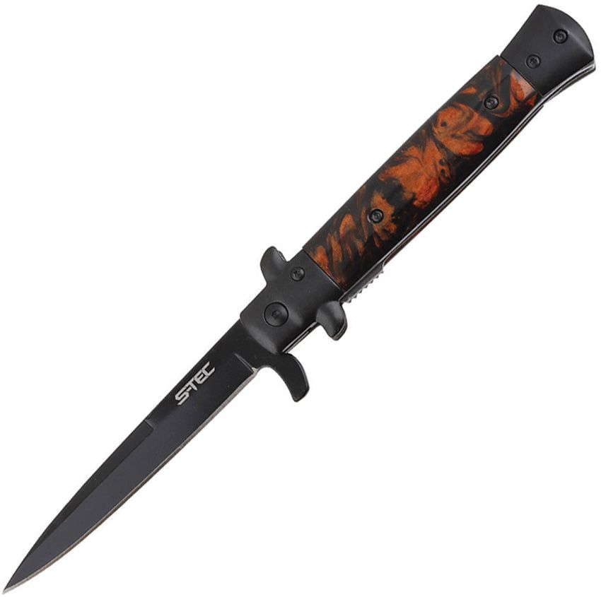 S-TEC Stiletto Linerlock A/O Brown