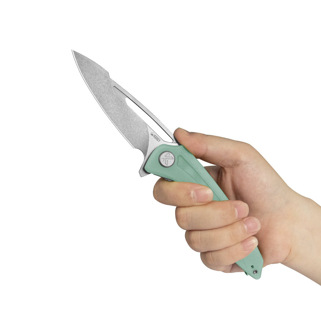 KUBEY Merced Linerlock Jade KU345R