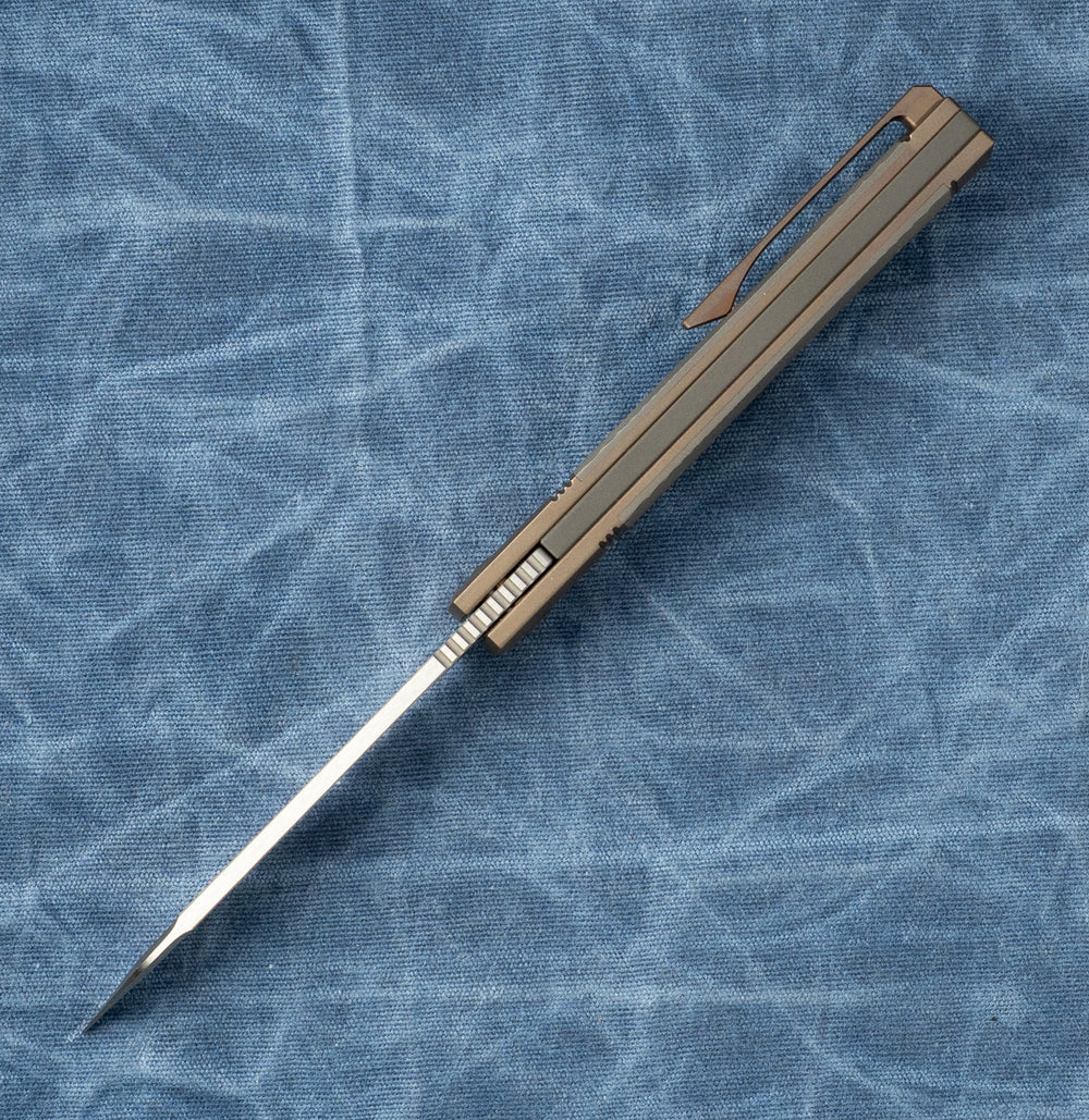 JACK WOLF KNIVES Feelbetter Jack - Titanium Starburst