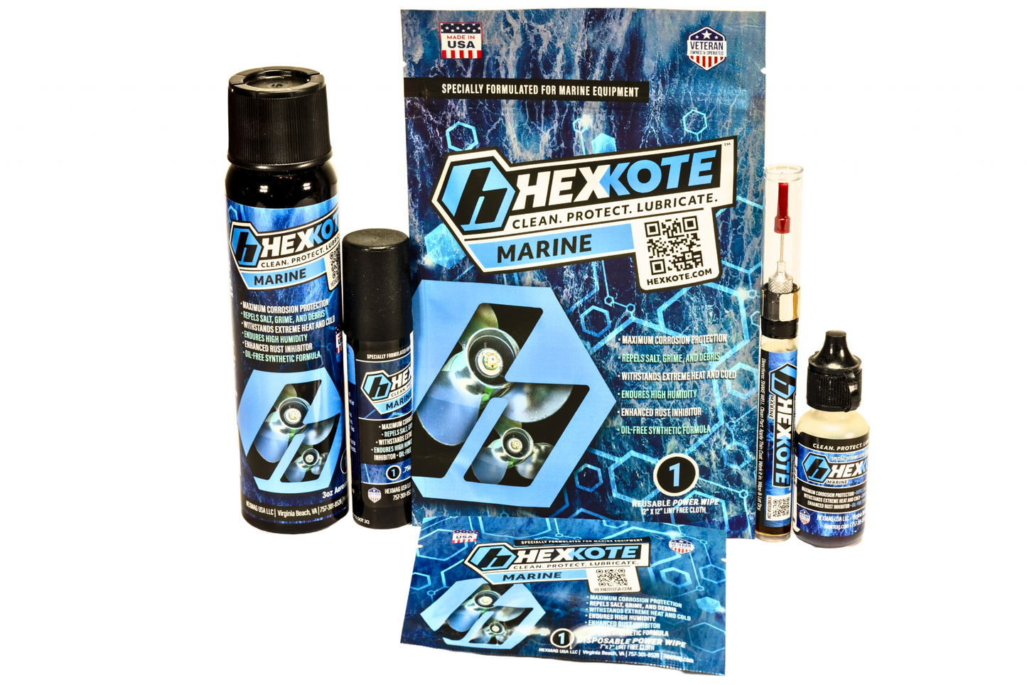 HEXKOTE Marine .25 oz. Needle Pen (2-pack)