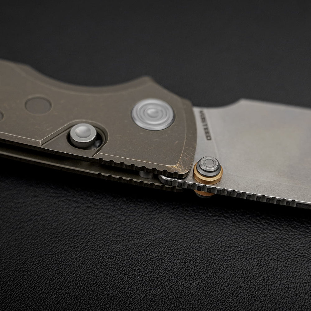 VOSTEED Porcupine TiSlim™ - Top Liner Lock (3.04" S90V Blade & Titanium Handle) - A4807