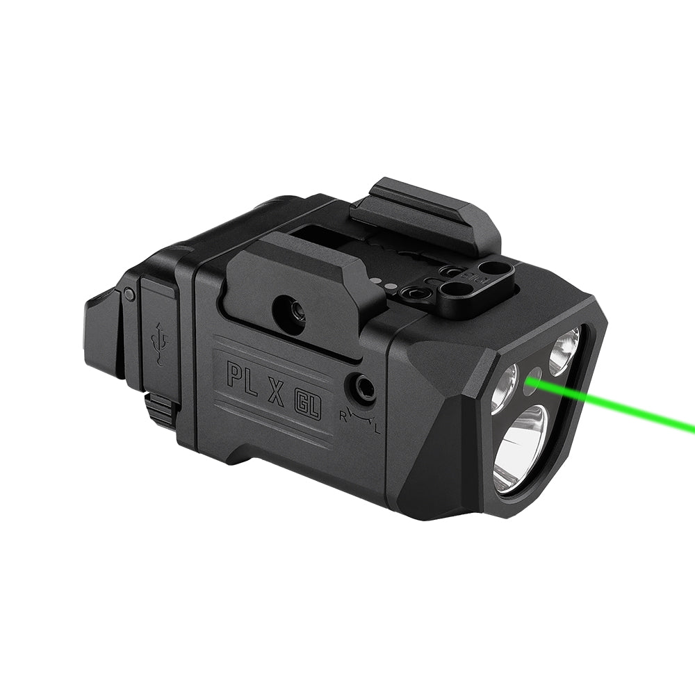 OLIGHT PL X GL 3-in-1 Rail-Mounted Light: Floodlight, Spotlight & Green Beam