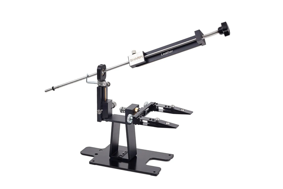 SHARPI SYSTEM knife sharpening system with protractor