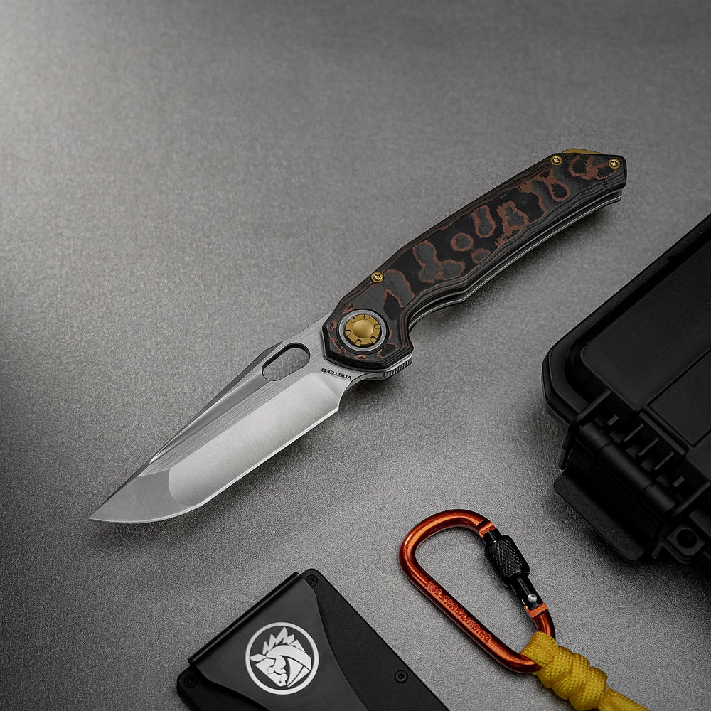 VOSTEED Thunderbird V- Vanchor Lock® (3.46" M390 Blade & FatCarbon Handle) - A0321