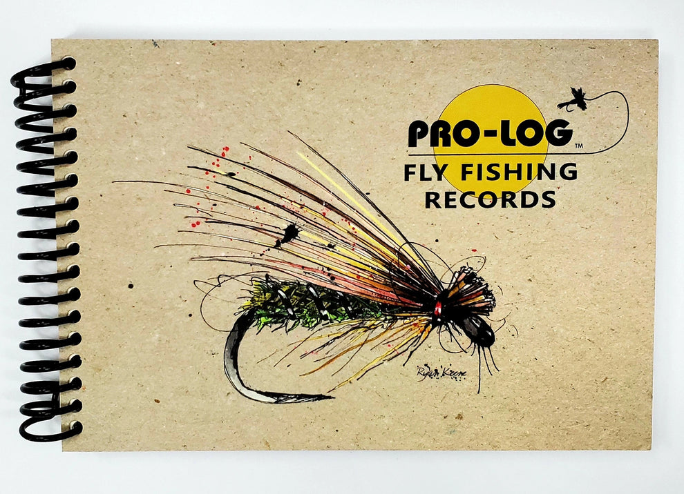 ProKnot Pro-log Fishing Records Log Book - Caddis Fly Cover
