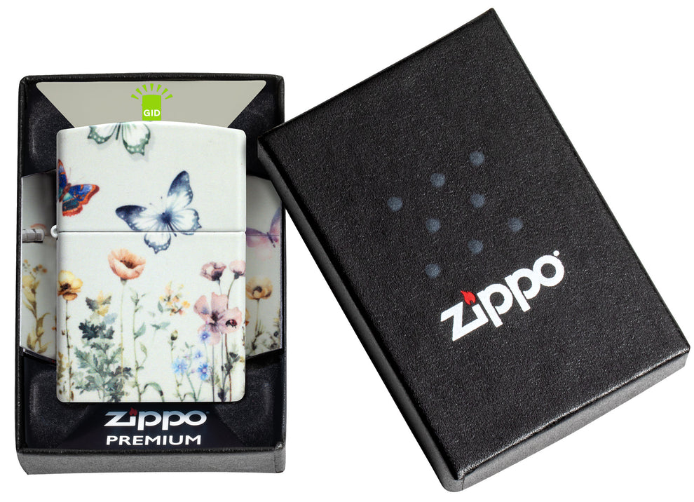 ZIPPO Glowing Butterflies Design