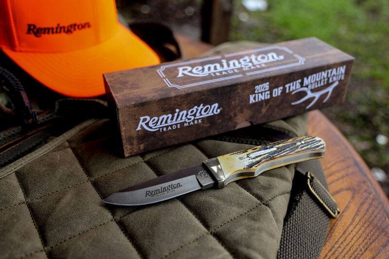 REMINGTON 2026 Bullet Knife - King of the Mountain, Fixed Blade