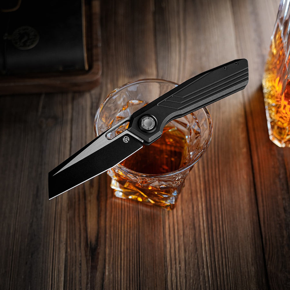 VOSTEED Xeno -Vanchor Lock® (3.23" Vanax Blade & Titanium Handle) - A3803
