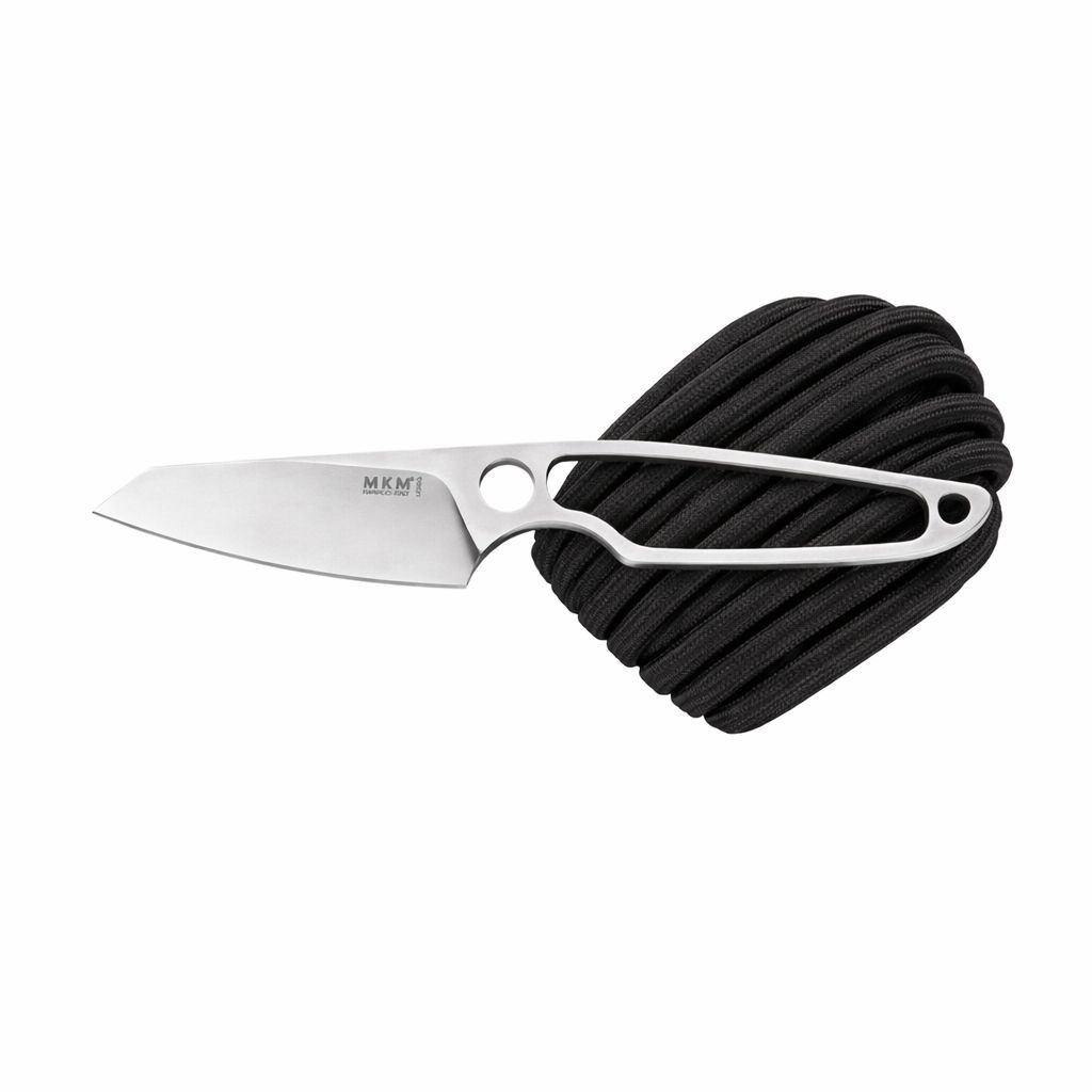 MKM-MANIAGO KNIFE MAKERS MAKRO 2 – PARACORD BLACK