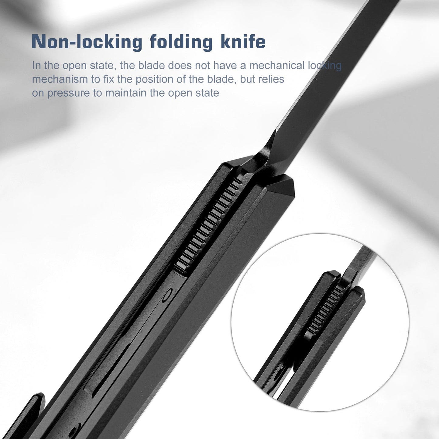 REMETTE RT-ELIGO Knife M390 Blade Titanium Handle Double Detent Lock Folding Pocket EDC Knife EGB1