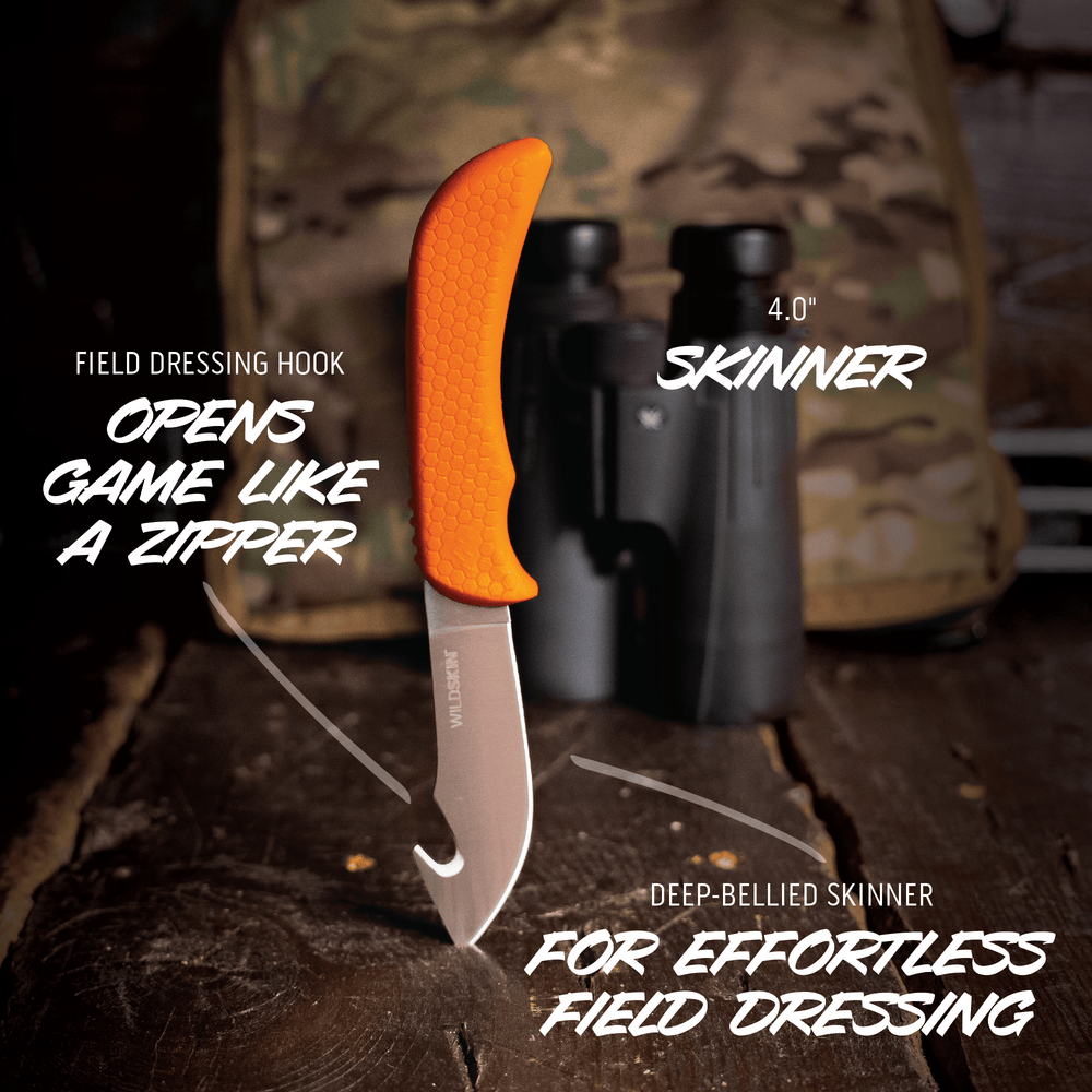 OUTDOOR EDGE WILD PAK™
8-PIECE GAME PROCESSING KIT