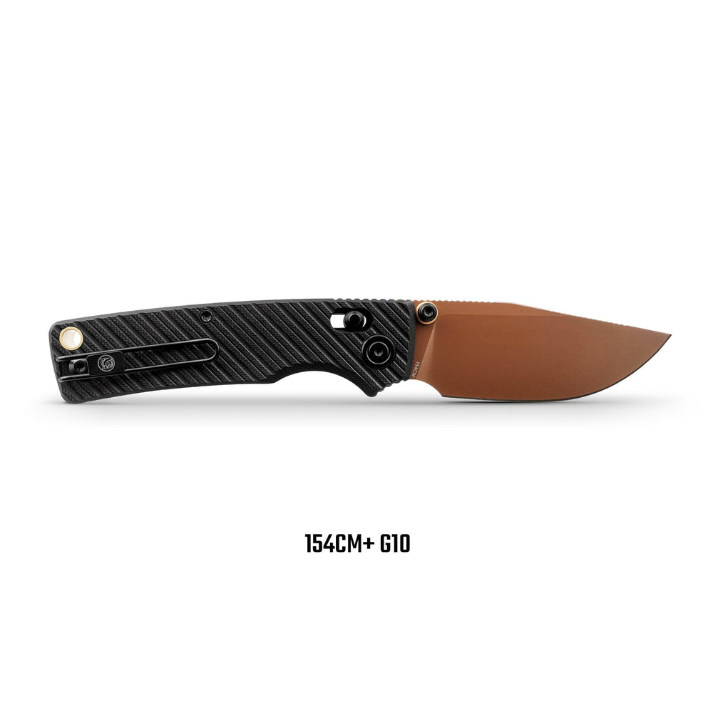VOSTEED Porcupine ModSwap™ - Crossbar Lock Knife (3.08" 154CM Blade & G10 Handle) - A3101