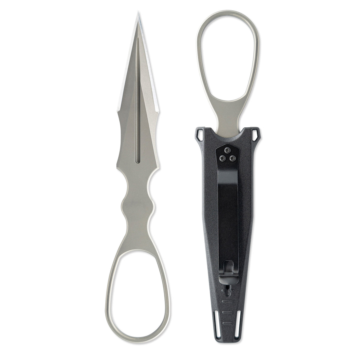 SKALLYWAG TACTICAL D2 DAGGER - Stone/Clearcoat