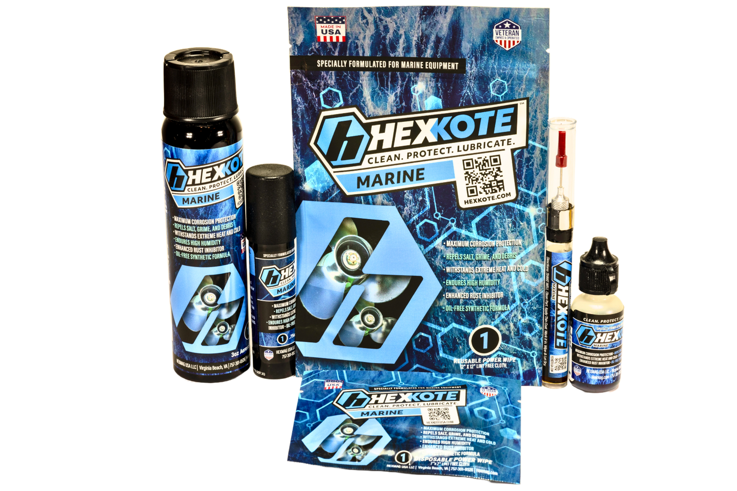 HEXKOTE Marine 12×12 Reusable Cloth