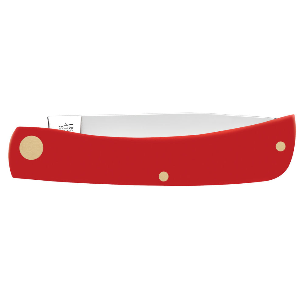 CASE CUTLERY Marlin - Smooth Red Synthetic Sod Buster® Jr