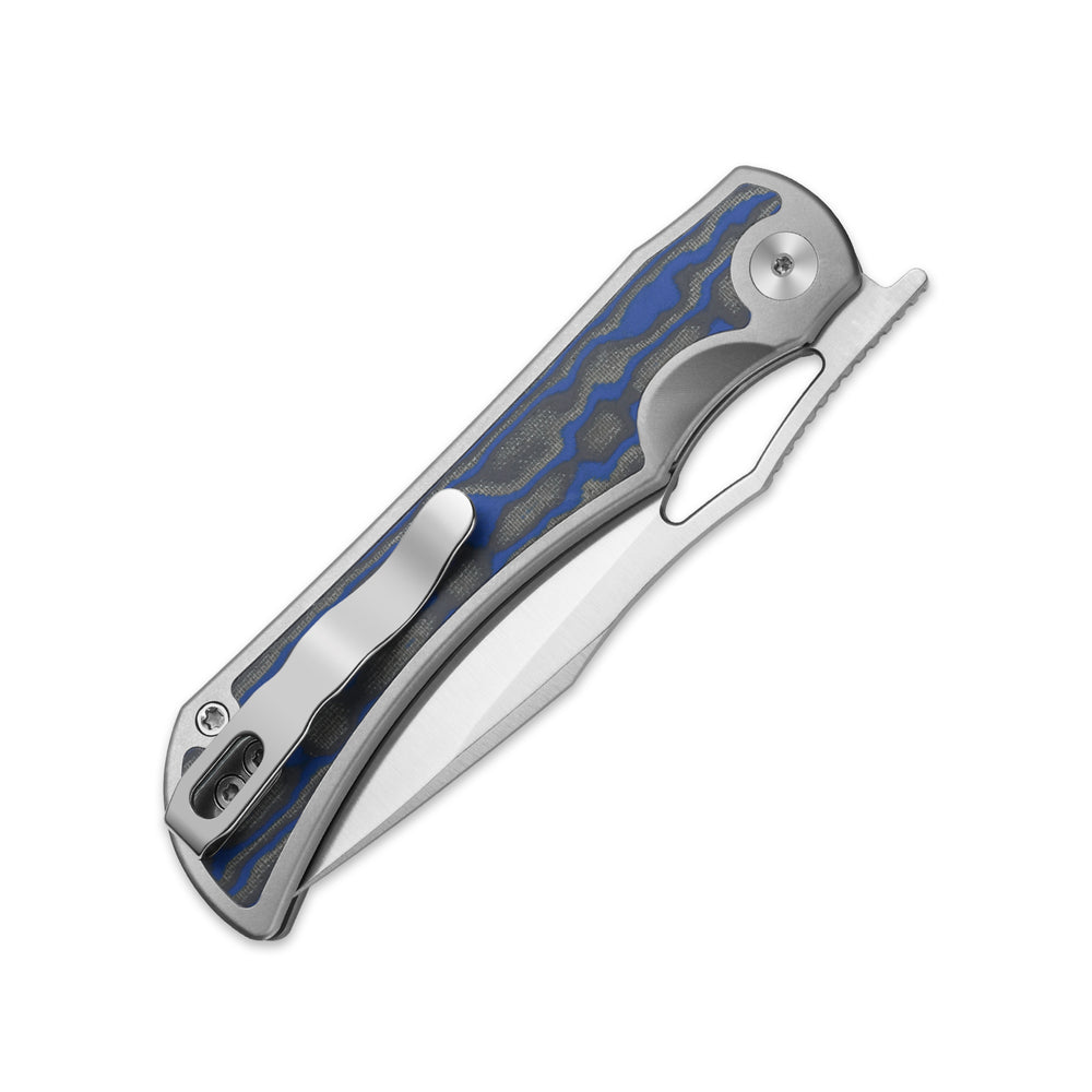 KIZER CUTLERY Allure | S45VN | Micarta With Vortex Pattern