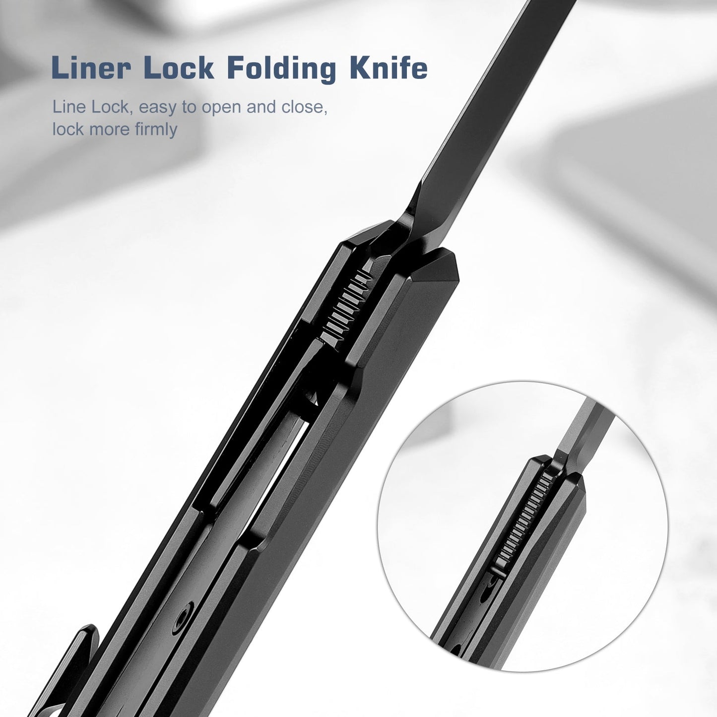 REMETTE RT-ELIGO Knife M390 Blade Titanium Handle Liner Lock Folding Pocket Outdoor Camping EDC Knife EGA1