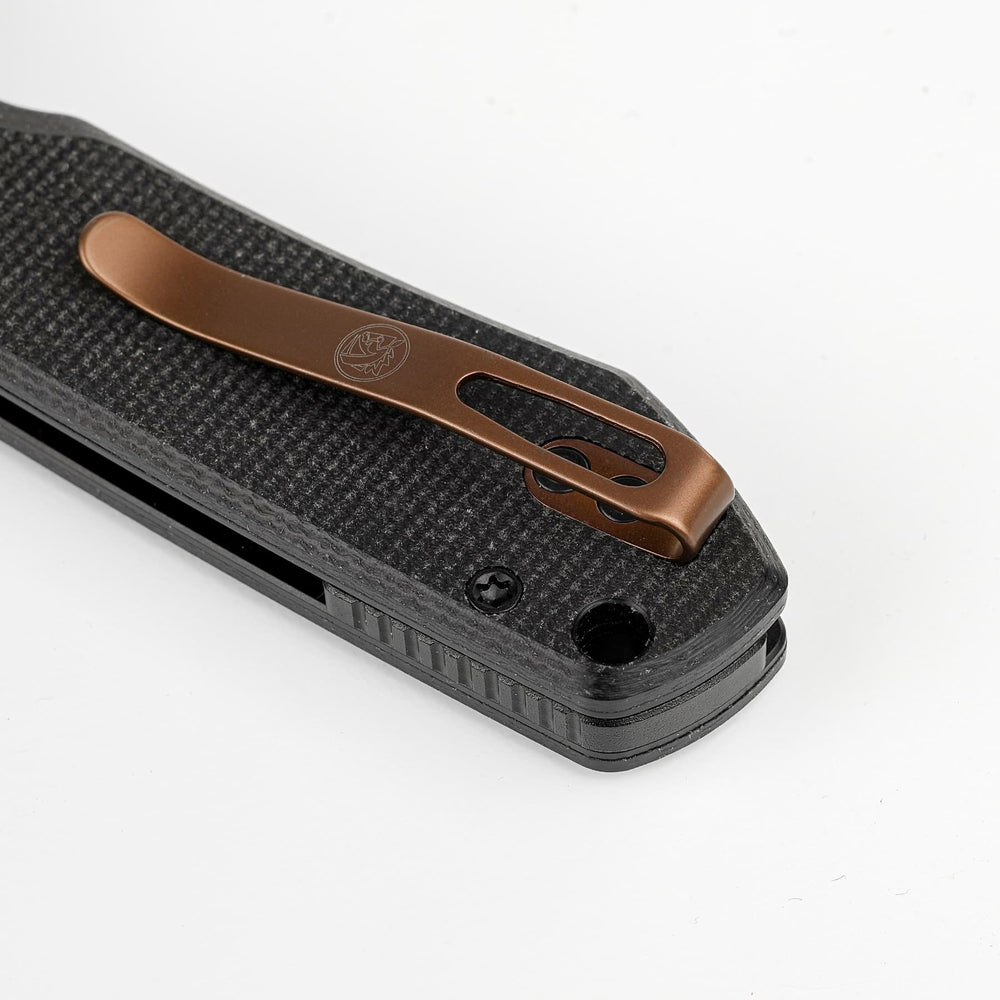 VOSTEED Raccoon® 2.0 - Top Liner Lock (3.25" 14C28N Blade & Micarta Handle) - A2926