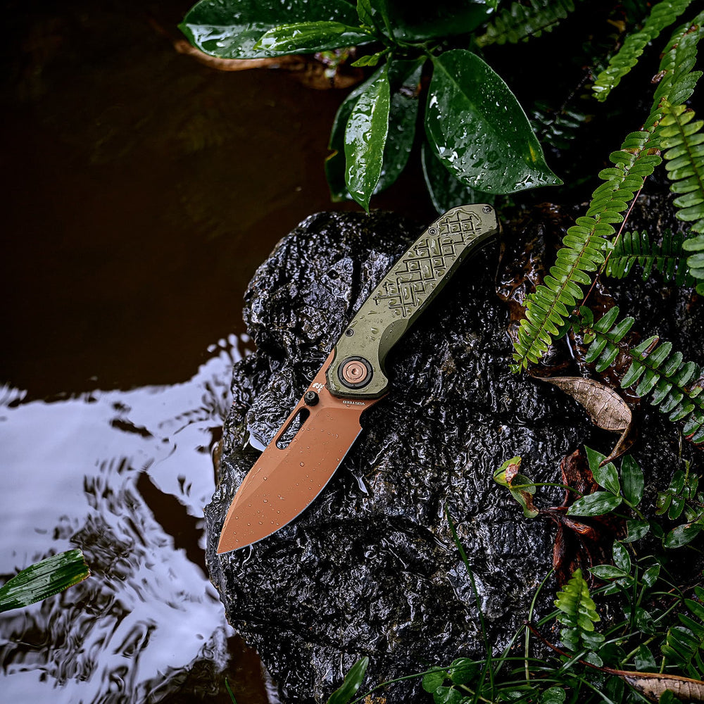 VOSTEED Zander - Vanchor Lock® (3.40" S35VN Blade & Aluminum Handle) - A4604