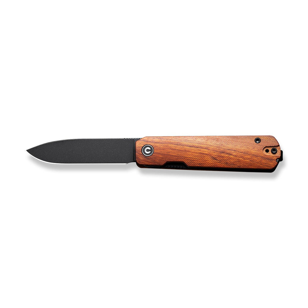 CIVIVI Sendy Flipper Knife Wood Handle (2.83" Nitro-V Blade) C21004A-2