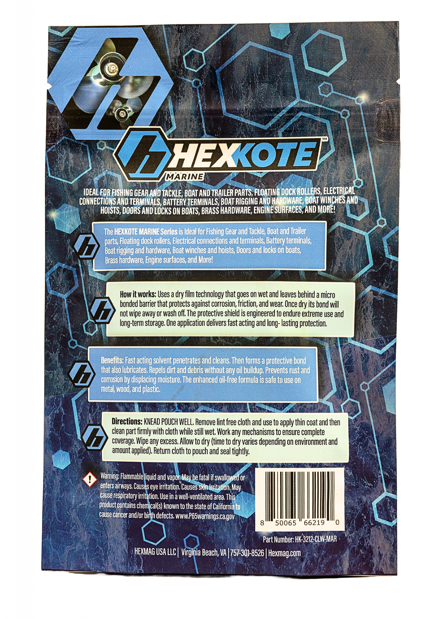 HEXKOTE Marine 12×12 Reusable Cloth