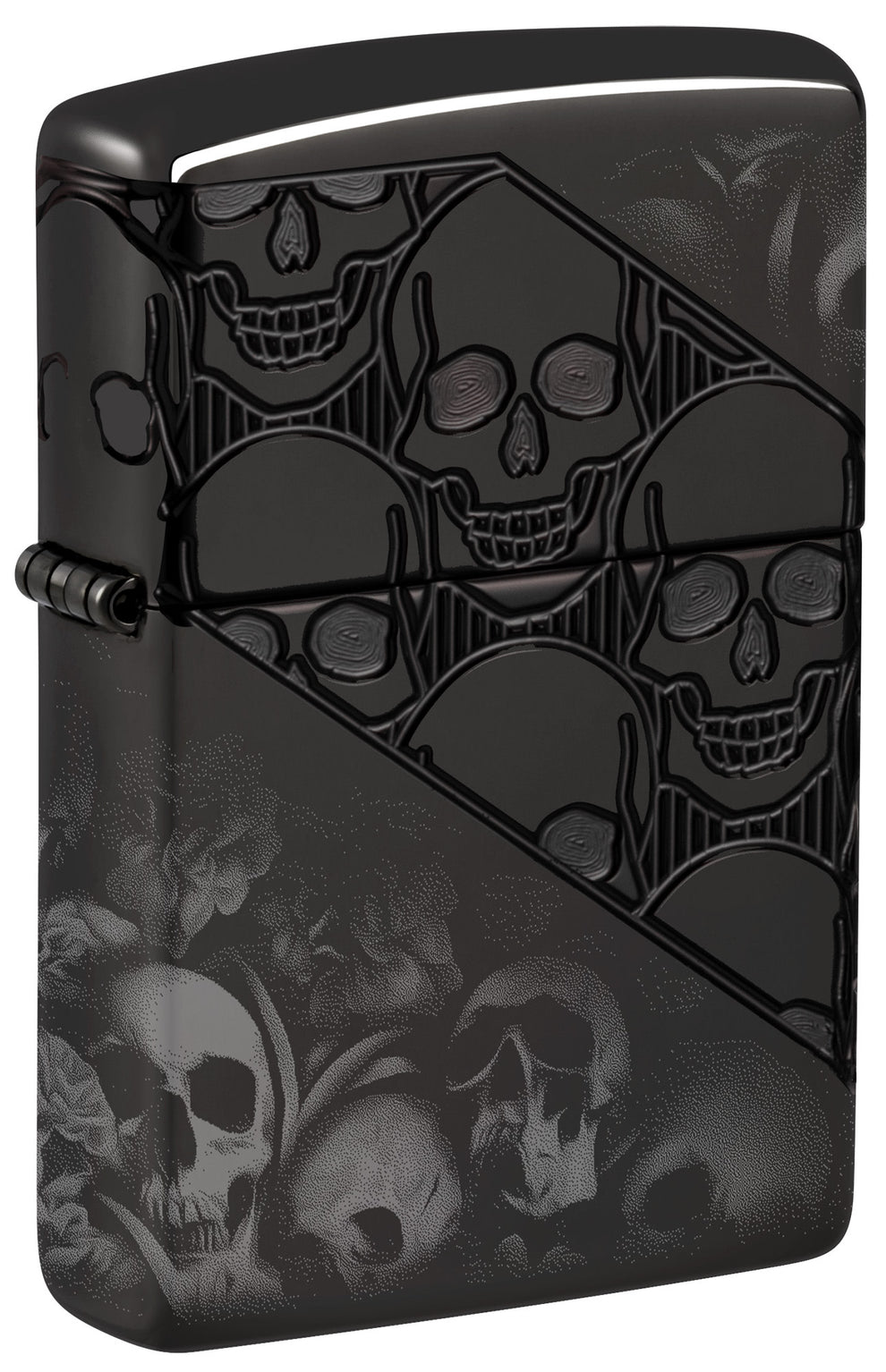 ZIPPO Skull Collage Design