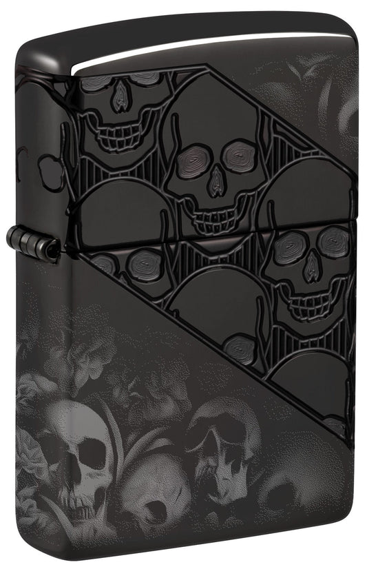 ZIPPO Skull Collage Design