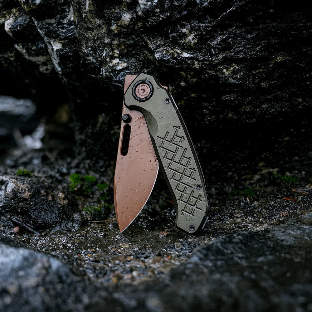 VOSTEED Zander - Vanchor Lock® (3.40" S35VN Blade & Aluminum Handle) - A4604