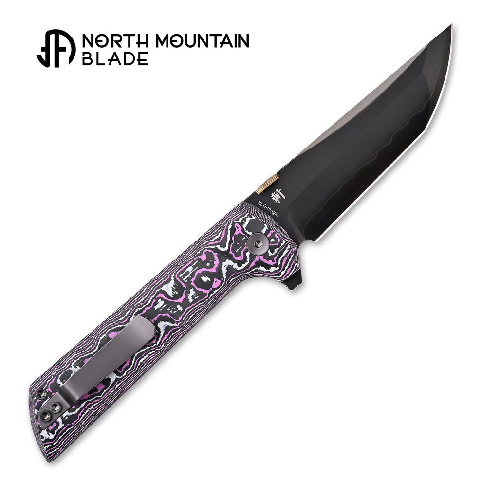 North Mountain 2406-GLOWCF-DLC Chop2 Ceramic Carbon Fiber New .45-style thumb disc