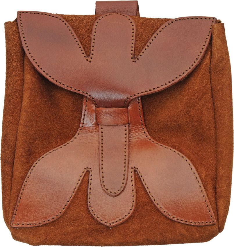 Pakistan Large Medieval Pouch Brown