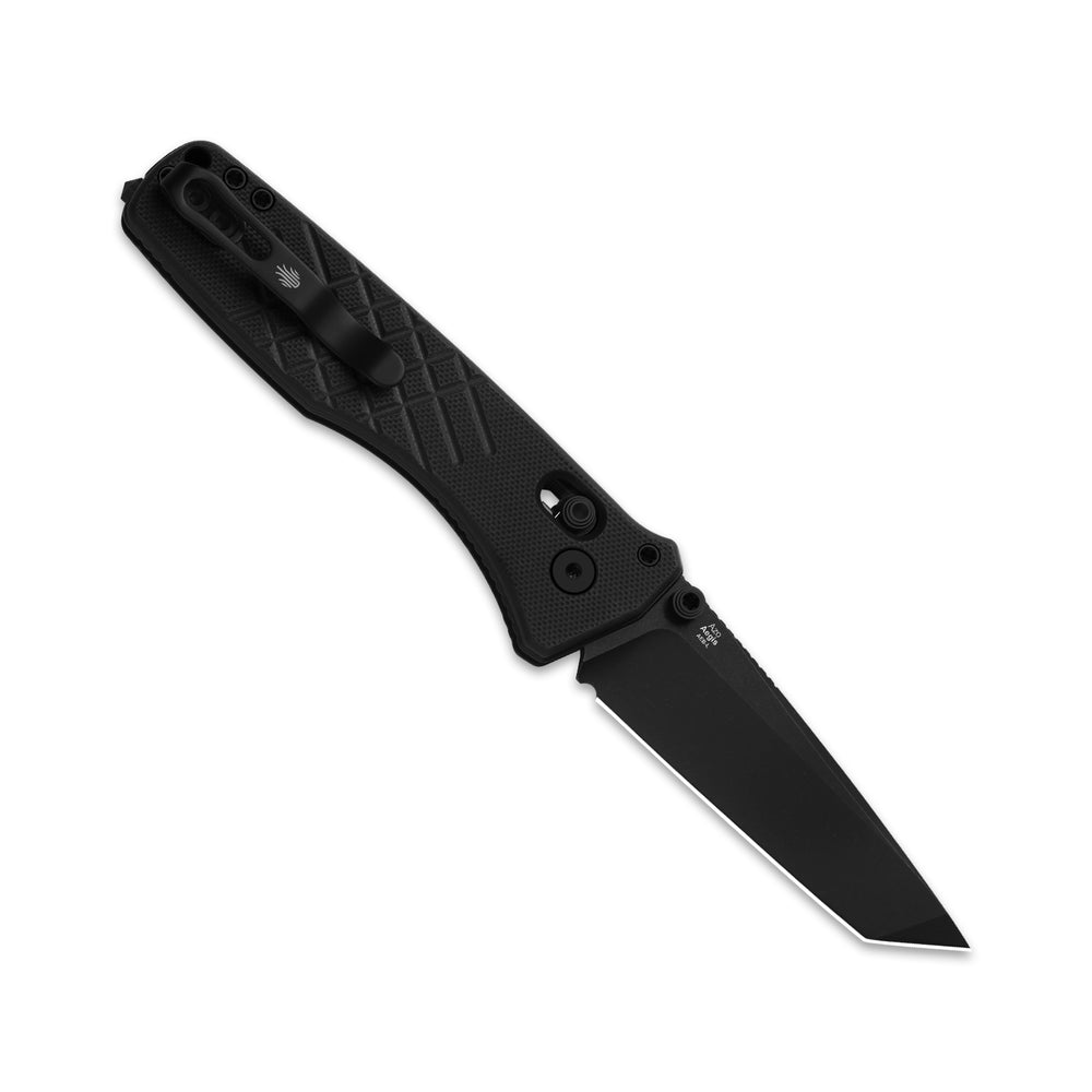 KIZER CUTLERY Aegis T | AEB-L | Black G10 | Rescue Hook & Glass Breaker