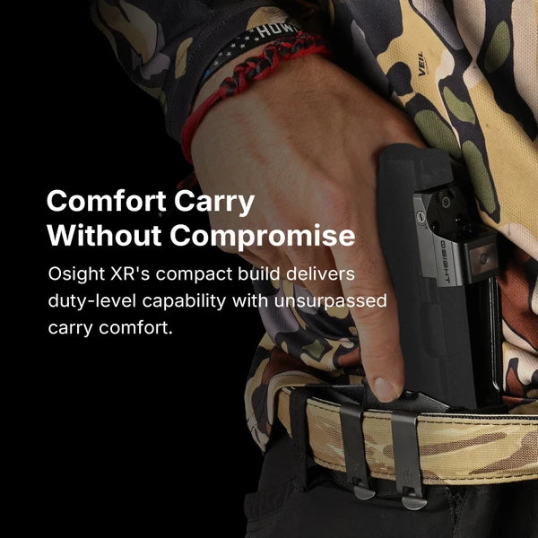 OLIGHT Osight XR Enclosed Red Dot Sight with Ruggedized Miniature Reflex Footprint and 2/6+32 MOA Multi-Reticle System