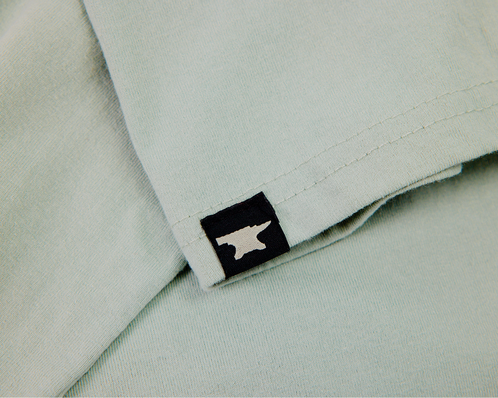 BUCK Dusty Sage Buck Logo T-Shirt