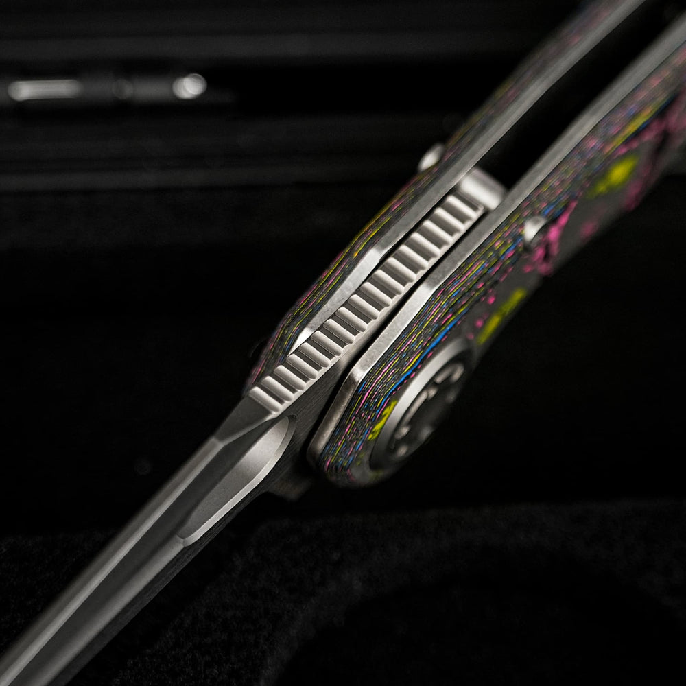 VOSTEED Thunderbird V- Vanchor Lock® (3.46" M390 Blade & CamoCarbon Handle) - A0322